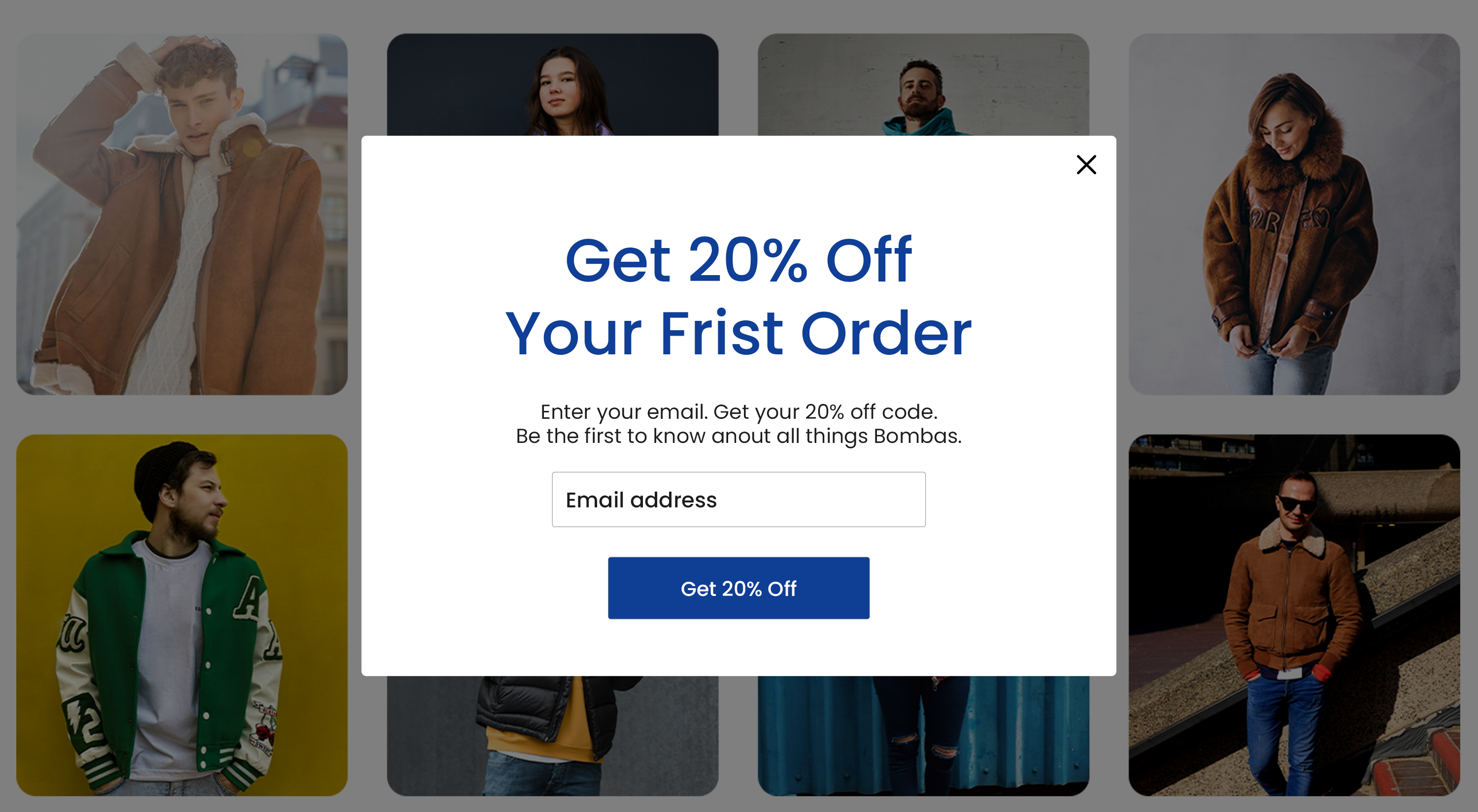 Pop-up Offer Form